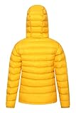 Mountain Warehouse Seasons Steppjacke für Kinder - Ultraleichte, warme, wasserdichte Steppjacke. Jungen & Mädchen Winterjacke mit Kapuze & Reißverschluss Dunkelgelb 9-10 Jahre