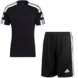 Adidas Kinder Set Trikot+Hose Squadra 21 GN5739+GN5767 164 Black/White