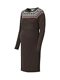 ESPRIT Maternity Damen Dress Knit Kleid, Coffee - 200, 40 EU