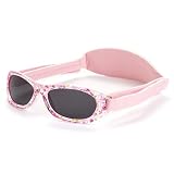 Kiddus Baby Sonnenbrille für Jungen und Mädchen, 6-18 Monate, Maximale Sicherheit, Verstellbares Neoprenband, 100% UV400 Schutz CAT3, Bequem und Flexibel