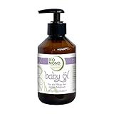 BIO Babyöl BIOMOND TESTSIEGER 200 ml Pumpspender/ohne Zusatzstoffe / 100% natürlich/Naturkosmetik/vegan/von Hebammen empfohlen