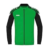 JAKO Kinder Polyesterjacke Performance, Soft Green/Schwarz, 140