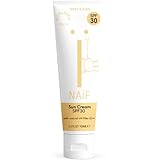 Naïf Sonnencreme auf mineralischer Basis - für Baby & Kind - LSF 30 - UVA und UVB Schutz - Dermatologisch Getestet - Ohne Mikroplastik -100ML