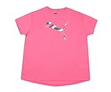 PUMA Mädchen Modern Sports Tee G T-Shirt, Sunset Pink, 140