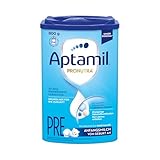 Aptamil Pronutra PRE – Anfangsmilch von Geburt an, Mit DHA, Nur Laktose, Ohne Palmöl, Babynahrung, Milchpulver, 1x 800 g