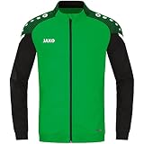 JAKO Kinder Polyesterjacke Performance, Soft Green/Schwarz, 140