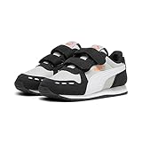 PUMA Unisex Baby Cabana Racer Sl 20 V Inf Sneaker, Ash Gray White Black, 25 EU