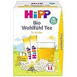 HiPP Bio Teegetränke Erster Wohlfühl-Tee (zuckerfrei), 6er Pack (6 x 5, 4 g)