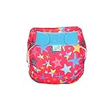 TotsBots Wiederverwendbare Baby-Schwimmwindel, schöne Schwimmwindeln, Größen für Neugeborene bis Kleinkinder, schwimmbadsicher (Kleiner Stern, Größe 2, 9–15,9 kg)