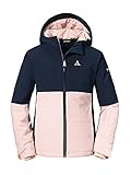Schöffel Mädchen Ski Jacket Joran G, wasserdichte, atmungsaktive Skijacke, Kinder Winterjacke mit 4-Wege-Stretch und Schneefang, navy blazer, 140