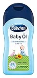 Bübchen Baby Öl, sensitives Körperöl für zarte Babyhaut, mit Sheabutter und Sonnenblumenöl, Menge: 1 x 400 ml