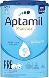 Aptamil Pronutra PRE – Anfangsmilch von Geburt an, Mit DHA, Nur Laktose, Ohne Palmöl, Babynahrung, Milchpulver, 1x 800 g