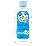 Penaten Pflegeöl 500ml, sanftes Baby Massageöl und Babyöl zur Pflege, Reinigung und Massage, ohne Parabene und Farbstoffe, für Neugeborene