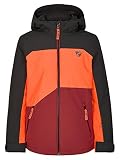 Ziener Jungen ANDERL Ski-Jacke, Winter-Jacke | wasserdicht, winddicht, warm, red cabin, 152