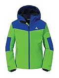 Schöffel Jungen Ski Jacket Joran B, wasserdichte, atmungsaktive Skijacke, Kinder Winterjacke mit 4-Wege-Stretch und Schneefang, classic green, 176