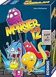 Kosmos 680688 Monster 12, lustiges Würfelspiel, für 2-5 Personen ab 7 Jahren, in praktischer Open & Play Magnet-Box, Reise-Spiel, kleines Geschenk für Kinder und Erwachsene, Partyspiel