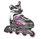 HUDORA Kinder Inliner Mia - Gr. 29 - 32, schwarz/pink - Inline-Skates - 28132