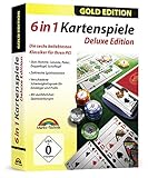 Kartenspiele Box Gold Edition - Skat, Poker, Doppelkopf, Schafkopf, Rommé, Canasta