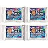 Bubble Brothers - Riesenseifenblasen Pulver für 20 Liter Seifenblasenlösung große und haltbare Seifenblasen Seifenblasenflüssigkeit 4 x 5 Liter Nachfüllflasche Geschenk Giant Soap Bubbles Mixture