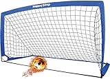 Happy Jump Fussballtor 6'x3' Pop Up Fussballtore für Kinder Garten Fussball Tor Football Ball Tore x1