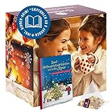 Corasol Premium Kinderkrimi & Tee Adventskalender mit 24 fruchtigen & weihnachtlichen Teemischungen im Pyramidenbeutel (89 g)