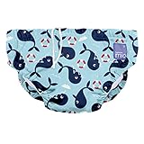 Bambino Mio Wiederverwendbare Schwimmwindel, Walfisch, 6-12 Monate, Strandmode-Essentials für Babys und Kleinkinder, Jungen und Mädchen.