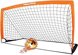 Happy Jump Fussballtor 6'x3' Pop Up Fussballtore für Kinder Garten Fussball Tor Football Ball Tore x1