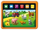 Ravensburger ministeps 4164 Mein Allererstes Tablet, Kindertablet, Lernspielzeug, Baby Spielzeug ab 9 Monate