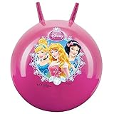 John 59538 - Sprungball Princess / Prinzessinnen - Disney - Bedruckter Hopperball, Hüpfball, Springball, Hopper Ball für Drinnen & Draußen - wiederaufblasbar, robust - Fitness für Kinder
