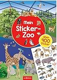 Mein Sticker-Zoo: Über 400 Sticker | Stickerheft für Kinder ab 4 Jahren