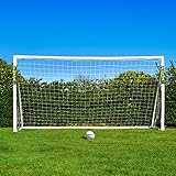 Net World Sports Forza Fußballtore - das Beste Tor bei jedem Wetter - 9 Größen (3,7m x 1,8m mit Klicksystem)