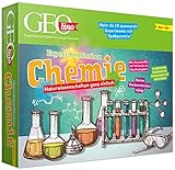 FRANZIS 67128 - GEOlino Experimentierbox Chemie, Natuwissenschaften ganz einfach, Komplettset inkl. 62-seitigem Begleichbuch, für Kinder ab 10 Jahren