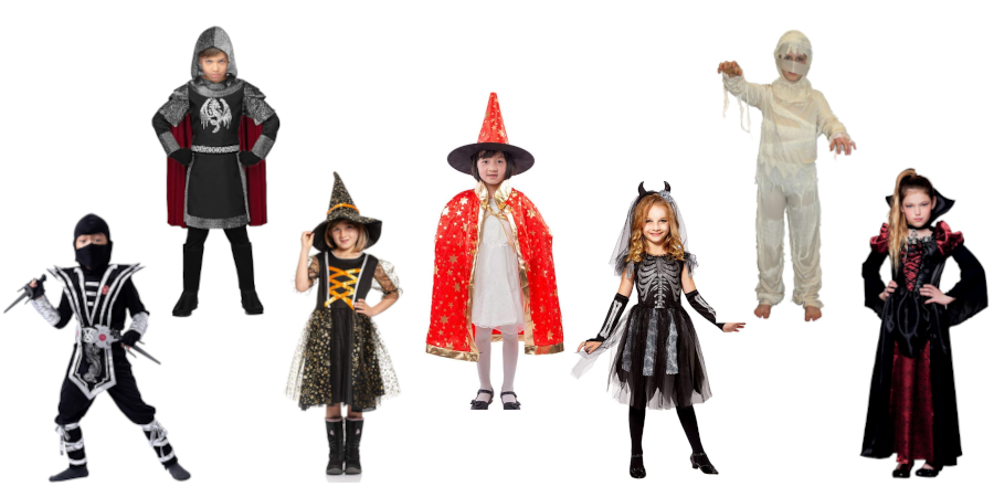 Kinder Halloeween Kostüme Test
